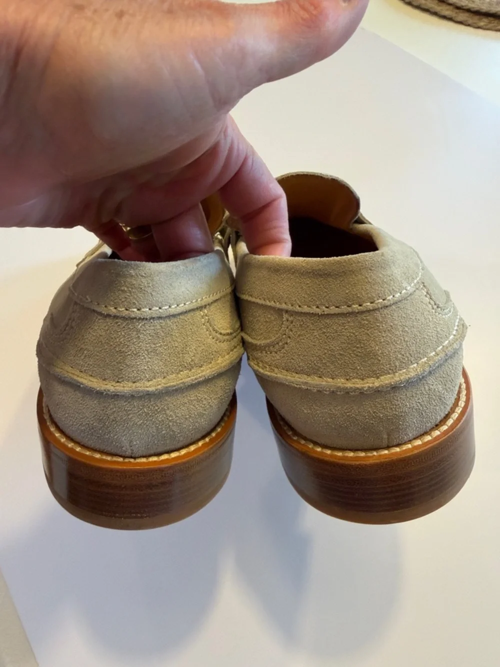 Todd Snyder Italian Suede Penny Loafers Sz 11.5. NWOB. Box41